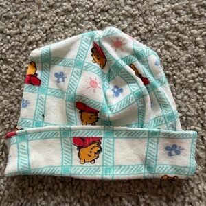 Vintage 1990s Winnie The Pooh newborn Baby hat